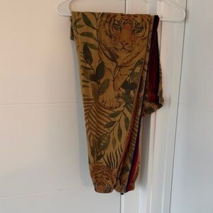 Aviator Nation Tiger Print sweatpants